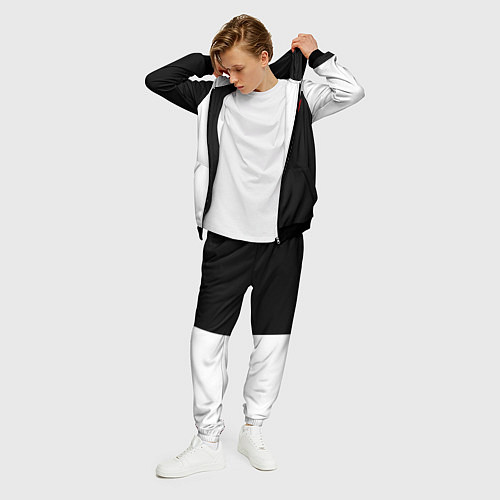Мужской костюм Monokuma / 3D-Черный – фото 3