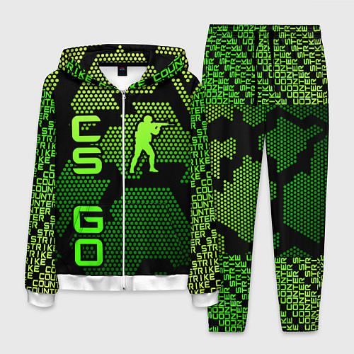 Мужской костюм CS GO Oko / 3D-Белый – фото 1