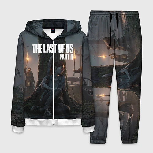 Мужской костюм The Last of Us part 2 / 3D-Белый – фото 1