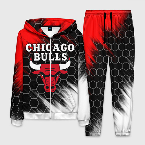 Мужской костюм CHICAGO BULLS / 3D-Белый – фото 1