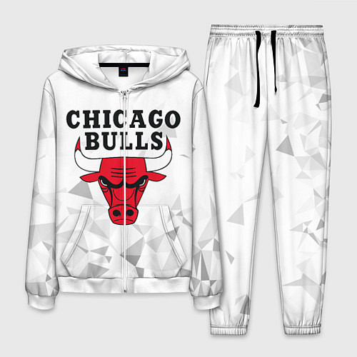 Мужской костюм CHICAGO BULLS / 3D-Белый – фото 1