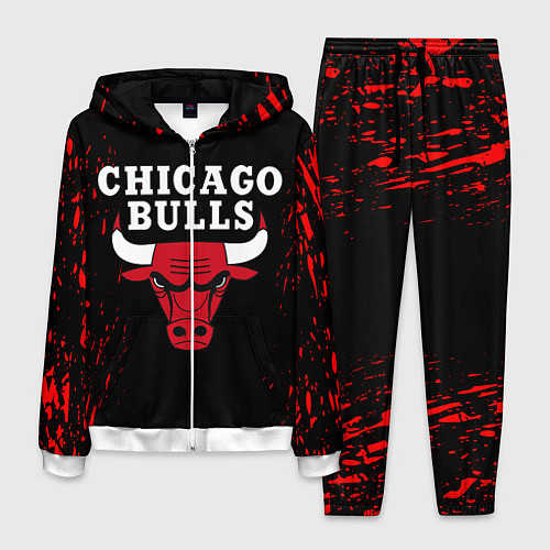 Мужской костюм CHICAGO BULLS / 3D-Белый – фото 1