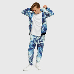 Костюм мужской Абстракция смешивание разводы, цвет: 3D-черный — фото 2