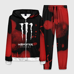 Костюм мужской MONSTER ENERGY, цвет: 3D-белый