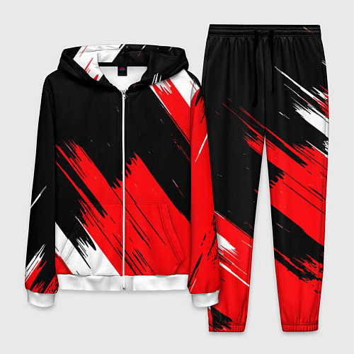 Мужской костюм ТЕКСТУРА / 3D-Белый – фото 1