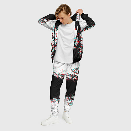 Мужской костюм CYBERPUNK 2077 SAMURAI GLITCH / 3D-Черный – фото 3