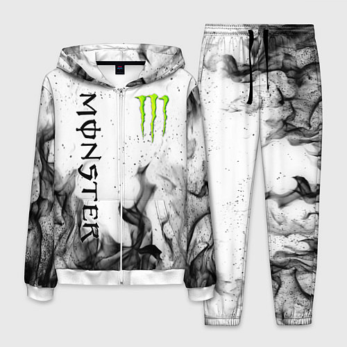 Мужской костюм MONSTER ENERGY / 3D-Белый – фото 1