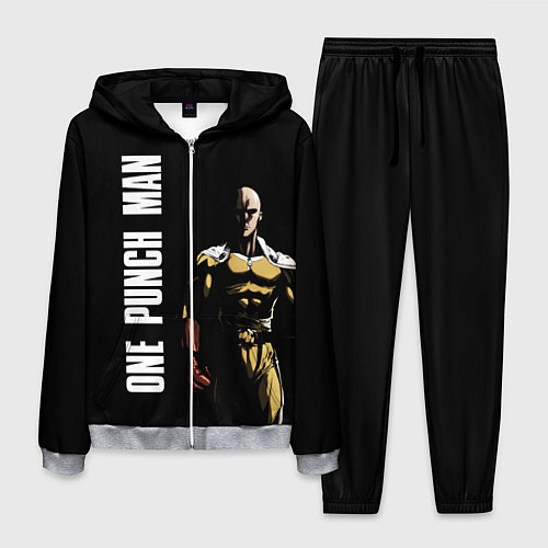 Мужской костюм One Punch Man / 3D-Меланж – фото 1