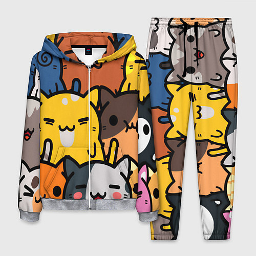 Мужской костюм КОТЕЙКИ / 3D-Меланж – фото 1