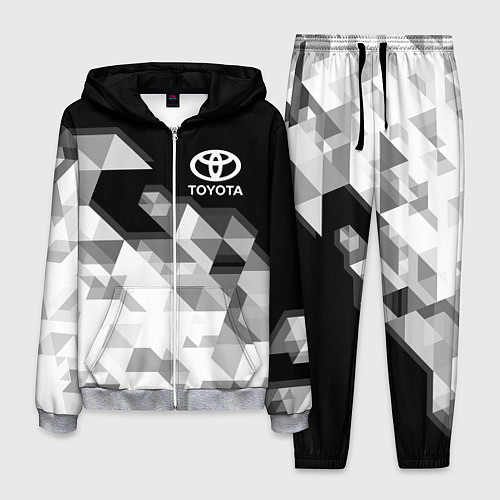 Мужской костюм TOYOTA / 3D-Меланж – фото 1
