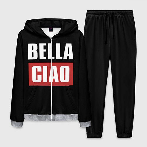 Мужской костюм Bella Ciao / 3D-Меланж – фото 1