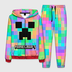 Костюм мужской Minecraft, цвет: 3D-красный