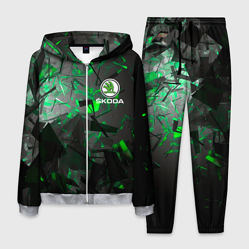 Мужской костюм SKODA / 3D-Меланж – фото 1