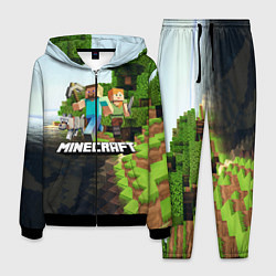 Костюм мужской Minecraft, цвет: 3D-черный