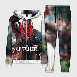 Костюм мужской The Witcher, цвет: 3D-белый