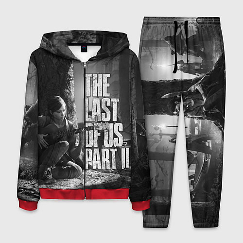 Мужской костюм THE LAST OF US 2 / 3D-Красный – фото 1