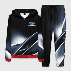 Костюм мужской SUBARU, цвет: 3D-красный