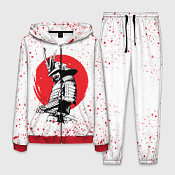Костюм мужской Самурай в каплях крови Z, цвет: 3D-красный