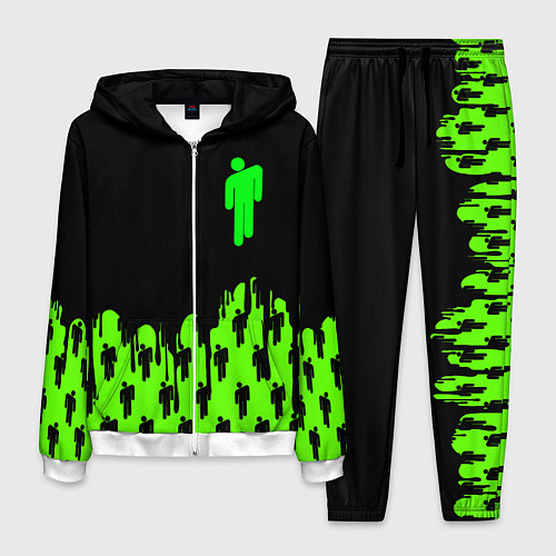 Мужской костюм BILLIE EILISH БИЛЛИ АЙЛИШ / 3D-Белый – фото 1