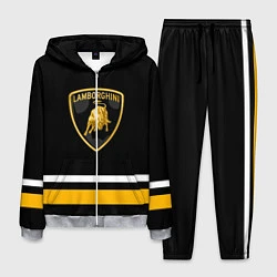 Костюм мужской Lamborghini Uniform, цвет: 3D-меланж