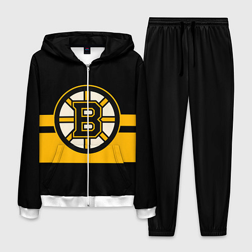 Мужской костюм BOSTON BRUINS NHL / 3D-Белый – фото 1