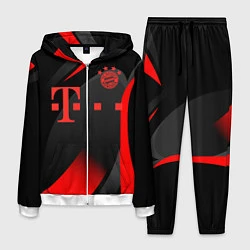 Костюм мужской FC Bayern Munchen, цвет: 3D-белый
