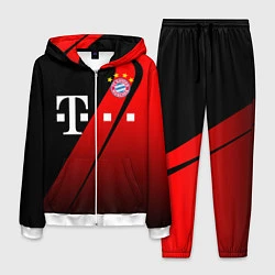 Костюм мужской FC Bayern Munchen Форма, цвет: 3D-белый