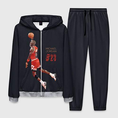 Мужской костюм MICHAEL JORDAN / 3D-Меланж – фото 1