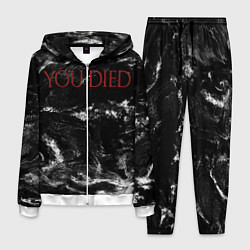 Костюм мужской YOU DIED, цвет: 3D-белый