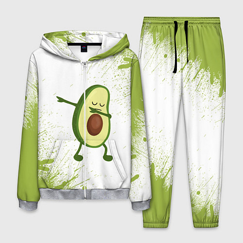 Мужской костюм Авокадо / 3D-Меланж – фото 1