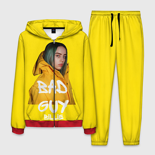 Мужской костюм Billie Eilish Билли Айлиш / 3D-Красный – фото 1