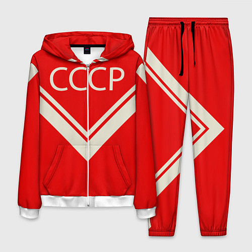 Мужской костюм СССР хоккейная форма / 3D-Белый – фото 1
