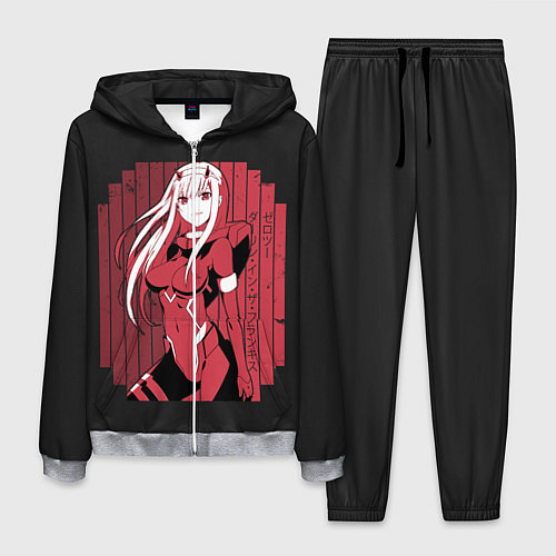 Мужской костюм ZeroTwo Darling in the Franx / 3D-Меланж – фото 1