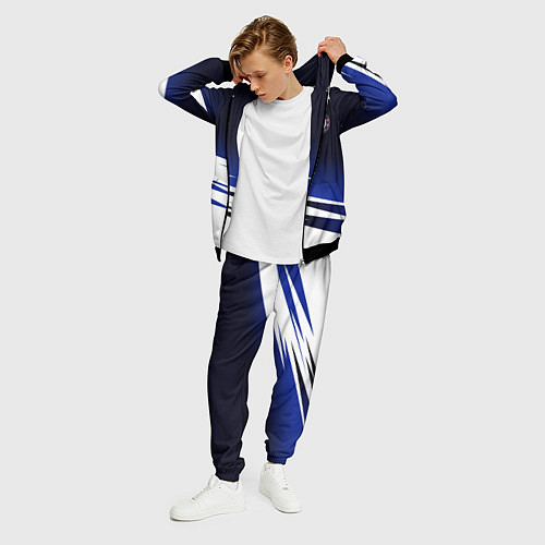 Мужской костюм CHELSEA разминочная 1920 / 3D-Черный – фото 3