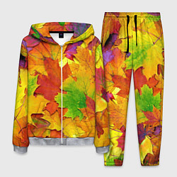 Костюм мужской Осенние листья, цвет: 3D-меланж