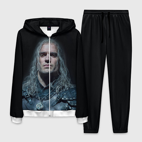 Мужской костюм Ведьмак 2 сезон / 3D-Белый – фото 1