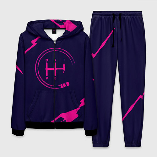 Мужской костюм Drive / 3D-Черный – фото 1