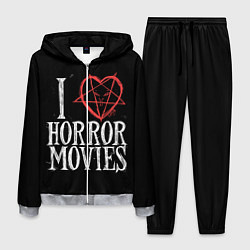 Костюм мужской I Love Horror Movies, цвет: 3D-меланж