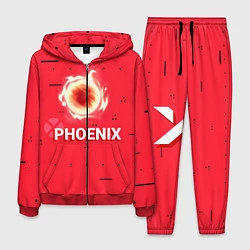 Костюм мужской Phoenix, цвет: 3D-красный
