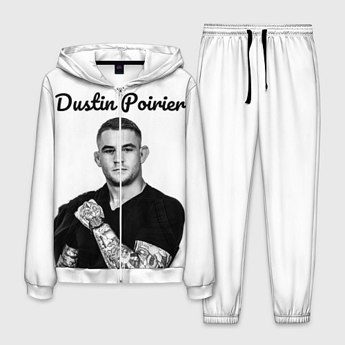 Мужской костюм Dustin Poirier / 3D-Белый – фото 1