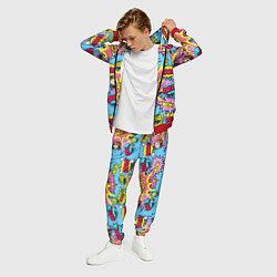 Костюм мужской Year baby Pop art print, цвет: 3D-красный — фото 2