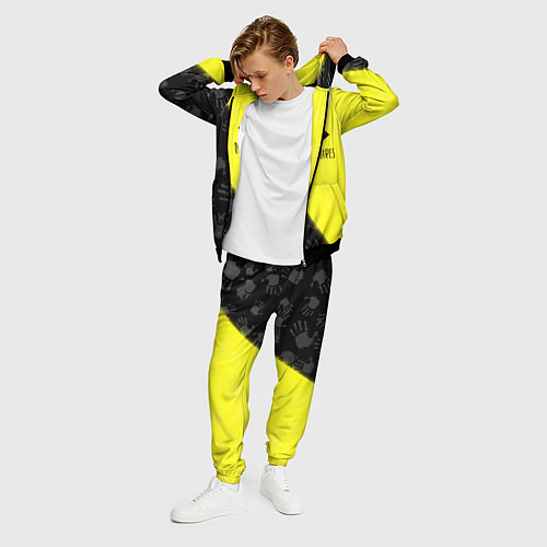 Мужской костюм Little Nightmares / 3D-Черный – фото 3