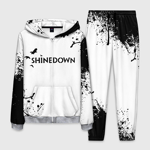 Мужской костюм Shinedown / 3D-Меланж – фото 1