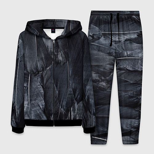 Мужской костюм ВОРОНА / 3D-Черный – фото 1