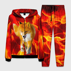 Костюм мужской Fire Fox, цвет: 3D-черный