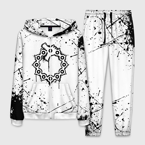 Мужской костюм МЕЛИОДАС 7 СМЕРТНЫХ ГРЕХОВ / 3D-Белый – фото 1