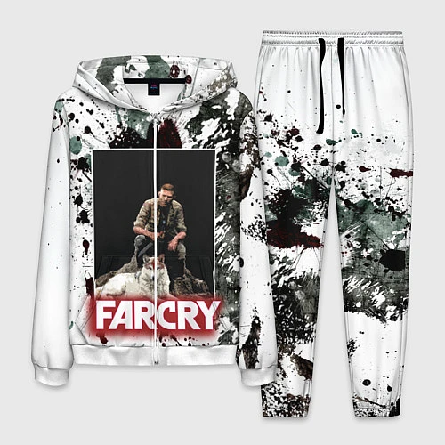 Мужской костюм FARCRY WOLF / 3D-Белый – фото 1