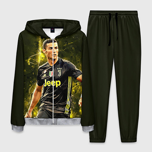 Мужской костюм Cristiano Ronaldo Juventus / 3D-Меланж – фото 1