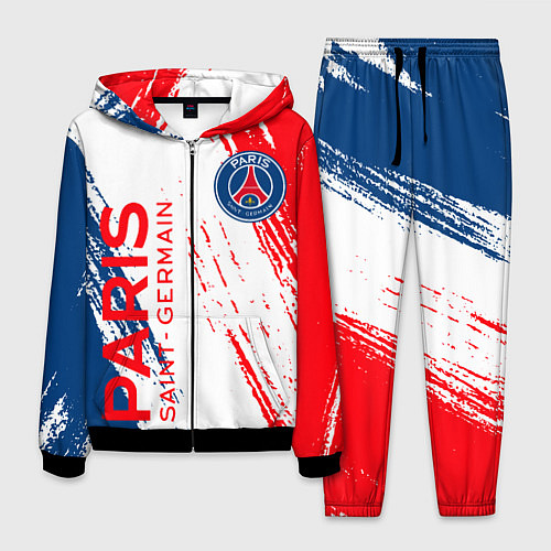 Мужской костюм ФК ПСЖ FC PSG PARIS SG / 3D-Черный – фото 1