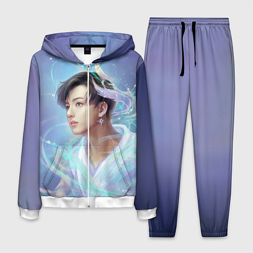 Мужской костюм Jeon BTS / 3D-Белый – фото 1